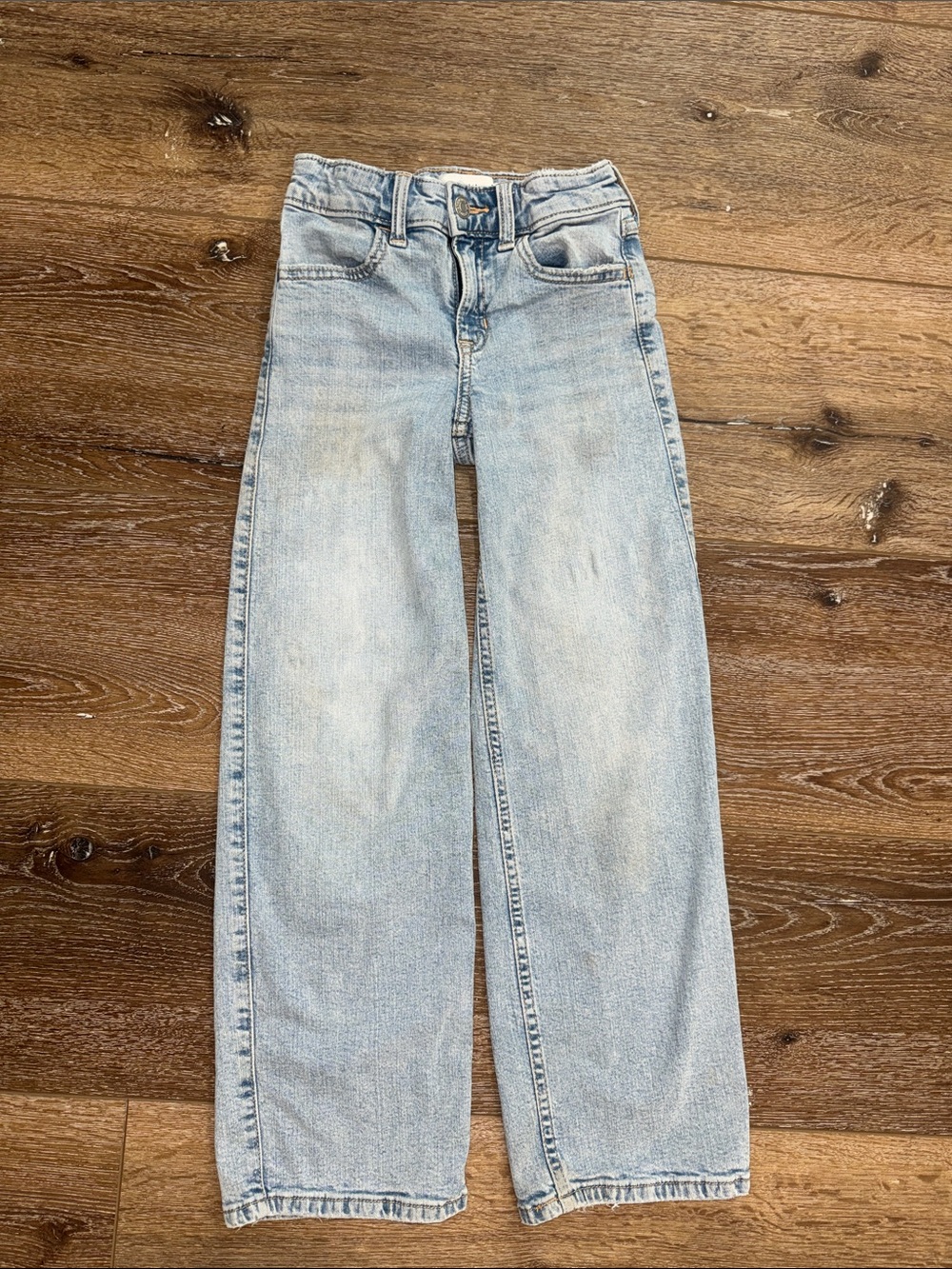 Abercrombie kids - high rise wide leg jeans